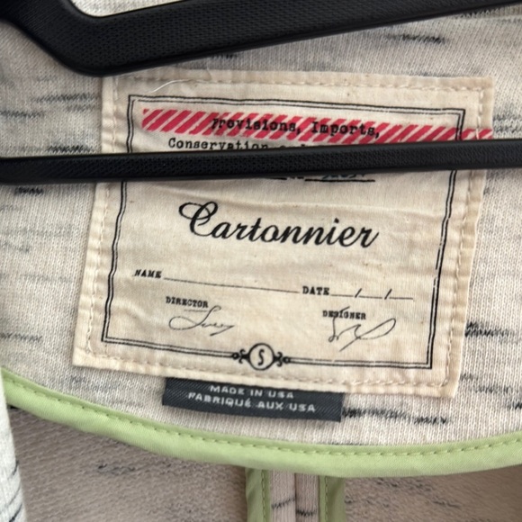 Anthropologie Cream Blazer Textured Knit Jacket - Picture 7 of 7